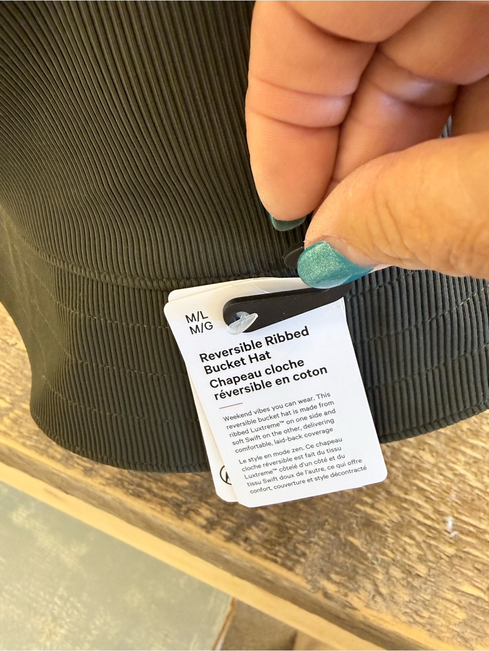Lululemon Reversible Bucket Hat - Size M/L -NWT - Picture 4 of 16